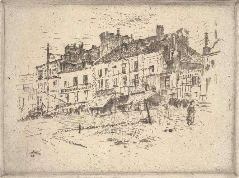 Old Houses, near Pont Nationale