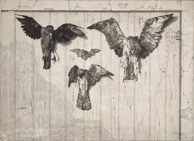 Le Haut d'un Battant de Porte (The Top of the Door)