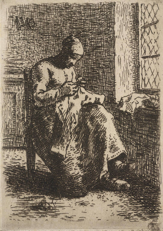 La Couseuse (Woman Sewing)