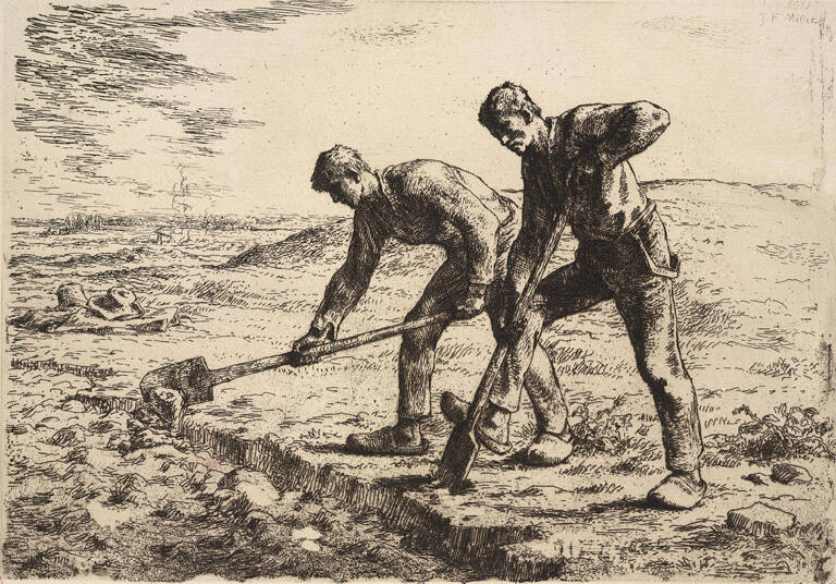 Les Bêcheurs (The Diggers)