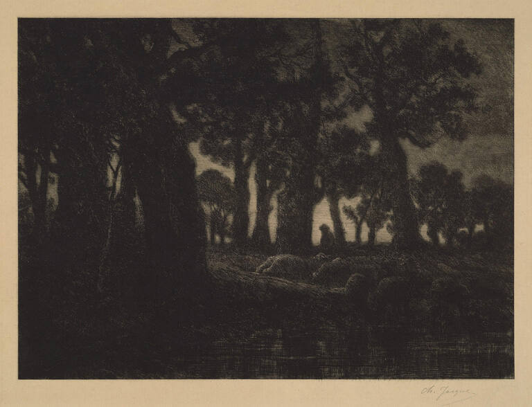 Lisière de Forêt, Effet de Soir (The Edge of the Forest at Dusk)