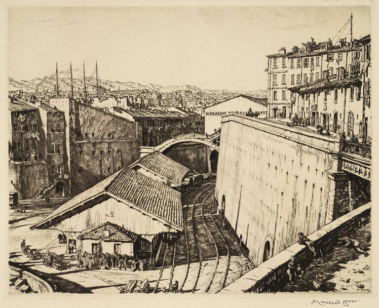 Railway Sheds, Marseilles