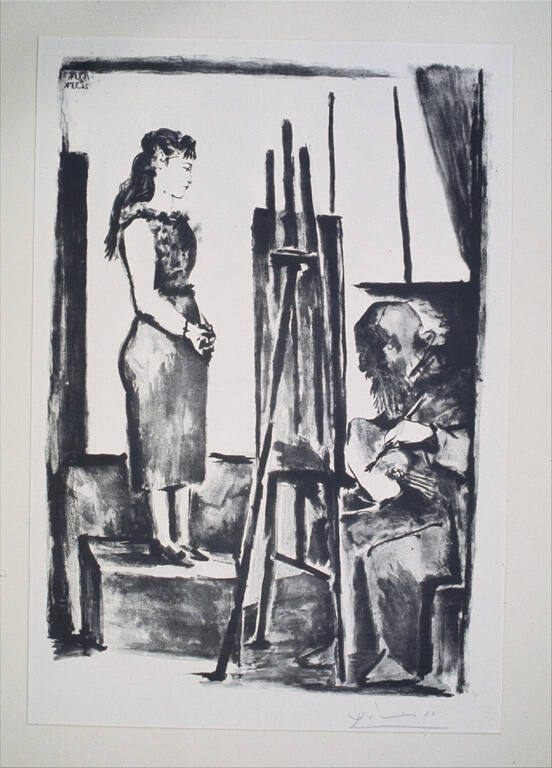 La Pose Habillée (The Chalked Model)