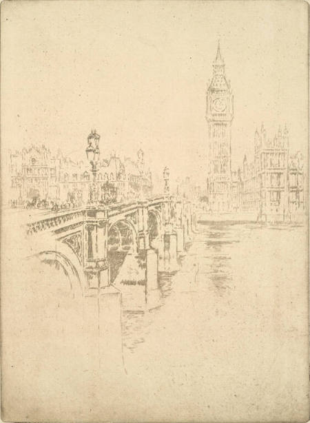 Clock Tower, From the Surrey Side
