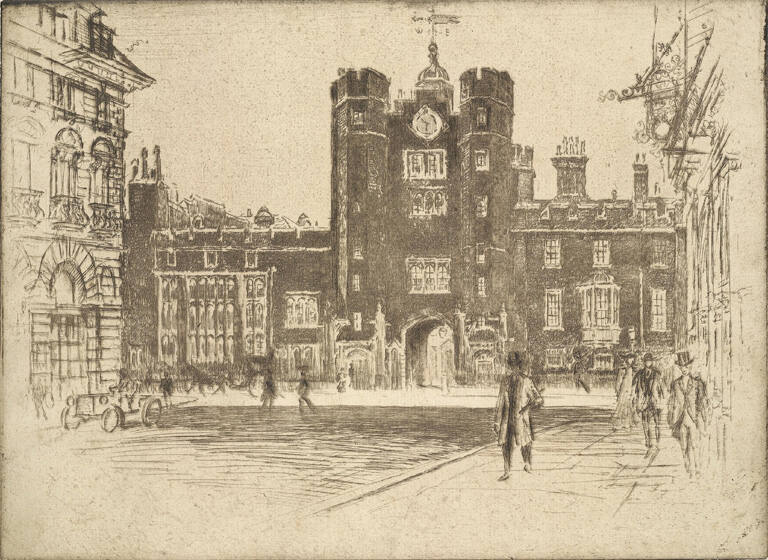 St. James's Palace, from St. James's Street