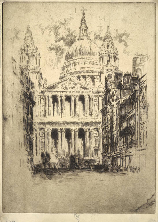 St. Paul's, Fleet Street, London