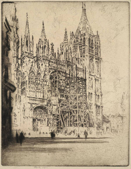 The West Front, Rouen Cathedral