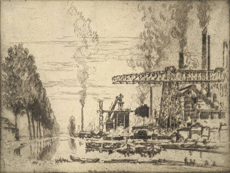 The Brussels Canal, A Modern Hobbema