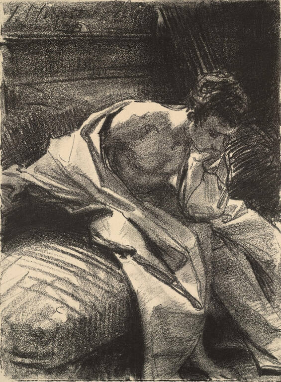 Study of a Young Man (Seated)