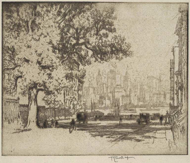 New York, from Grace Court