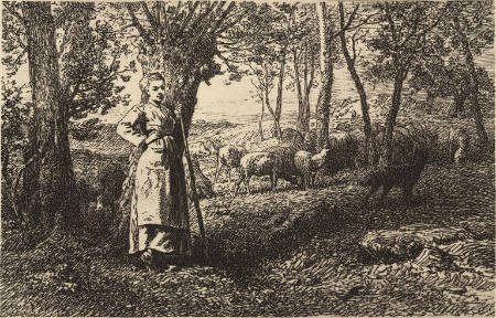 La Bergère [Shepherdess]