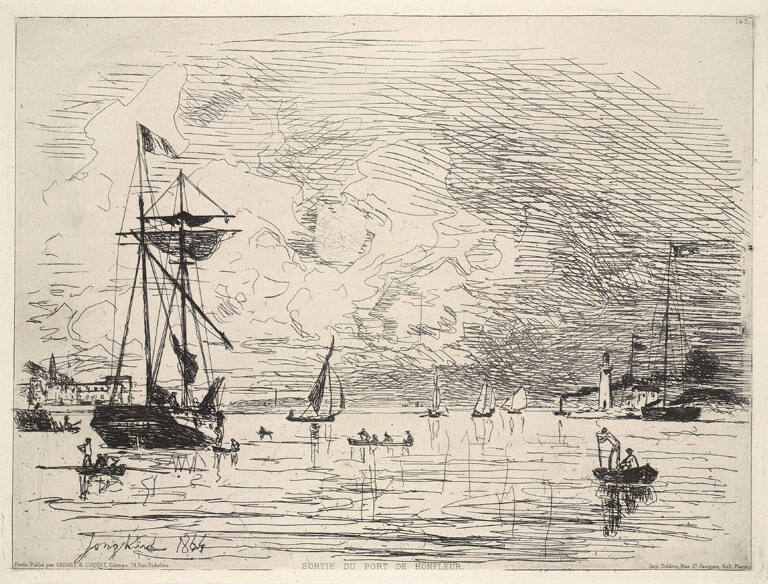Soleil du Port de Honfleur