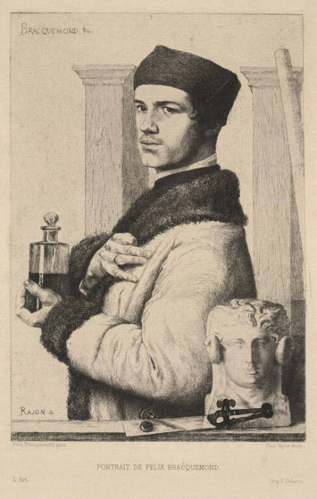 Portrait of Félix Bracquemond