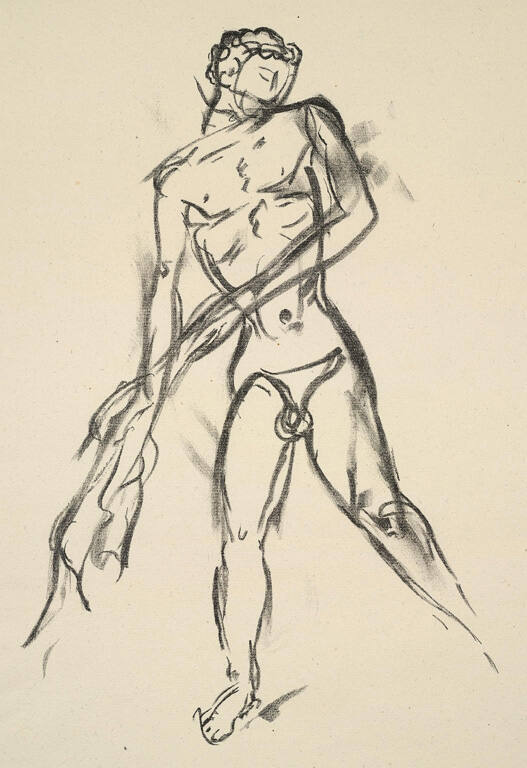 Study of a Male Figure