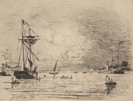 Soleil du Port de Honfleur