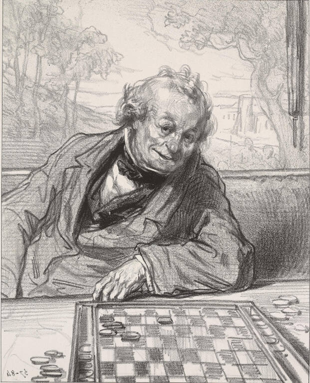 Une dame à garder, voyez-vouz, ça ne serait pas la mer à boire---mais ça veut se faire prendre!