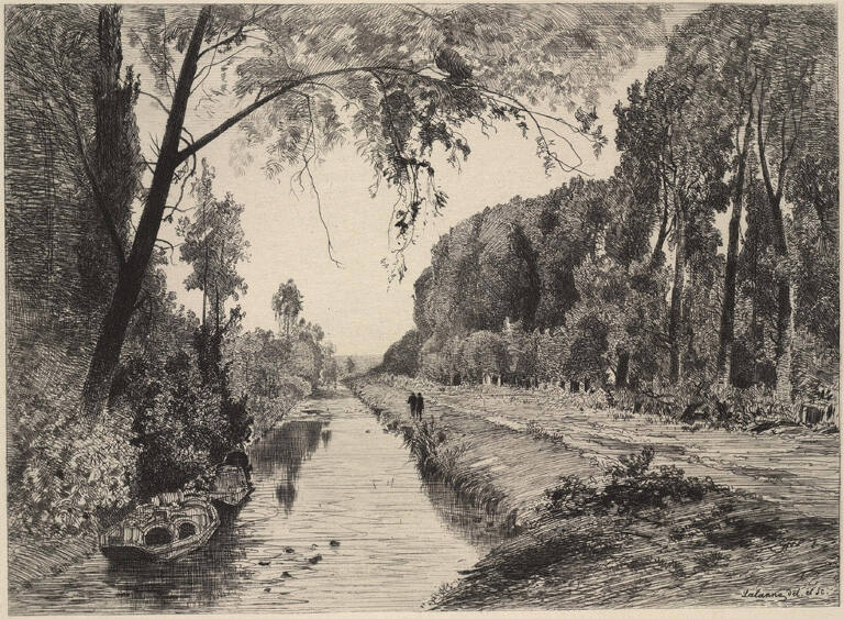 Le Canal à Pont-Sainte-Maxence