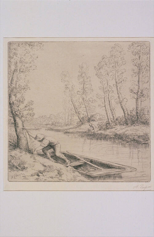 Matin sur la rivière [Morning on the river]