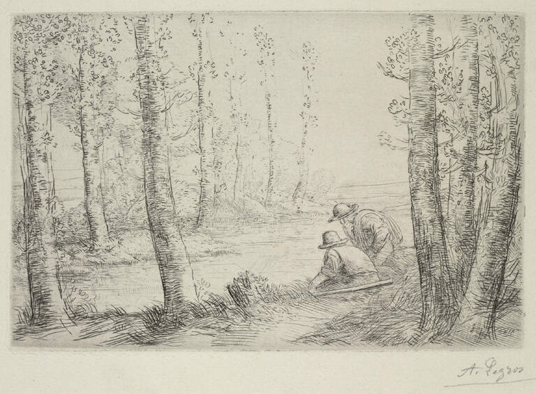 Repos au bord de la rivière