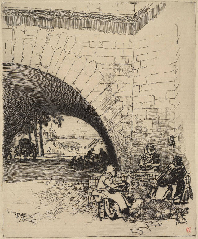 Cardeuses de Matelas au Pont Marie