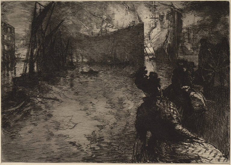 Retour de Greenwich la Nuit