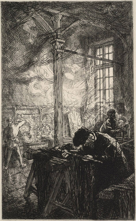 Aux Gobelins, l'atelier de ceinture