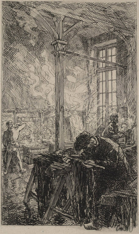 Aux Gobelins, l'atelier de ceinture