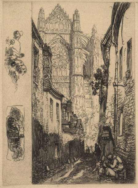 Rue à Beauvais