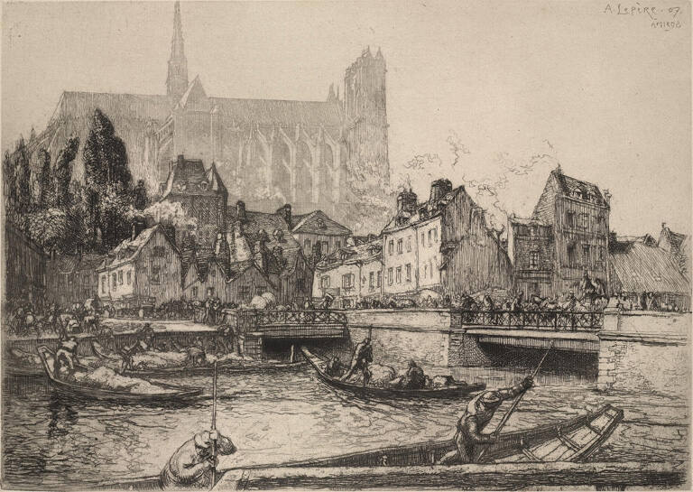 Marché aux Légumes à Amiens