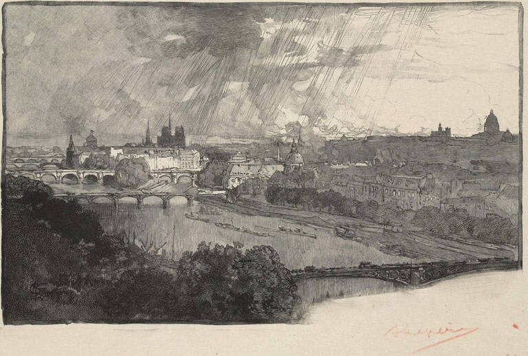 Paris, vu du Pont-Neuf