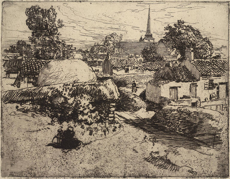 Vue de St. - Jean-de-Mont, Vendée