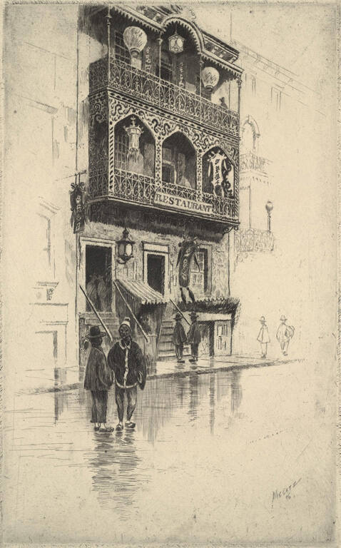 A Restaurant in Mott Street