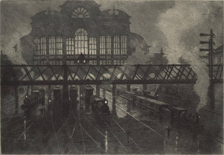 Grand Central Station at Night