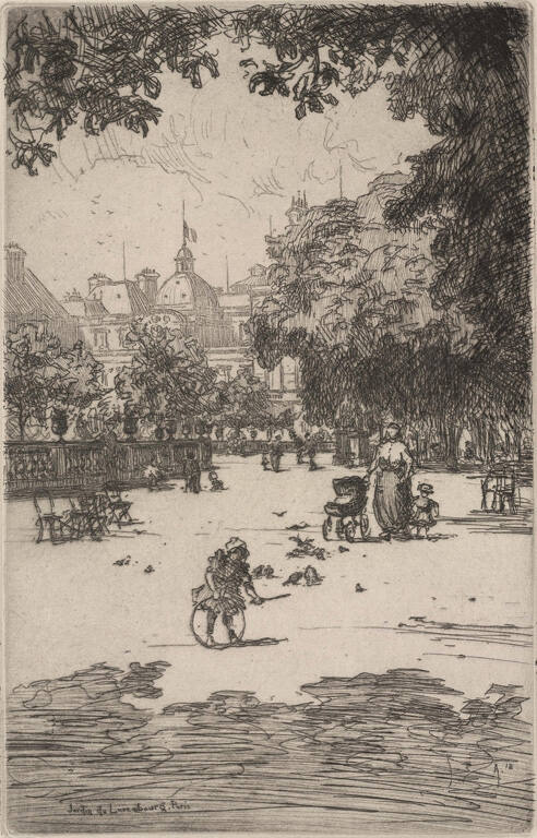 Jardin du Luxembourg. Paris
