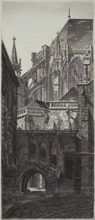 Abside de la Cathedrale de Troyes