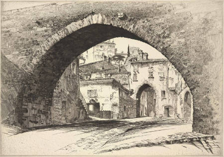 Arch of  the Conca Perugia