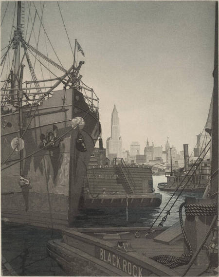 Early Morning, North River