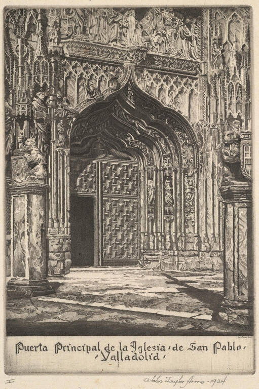 Puerta Principal de la Iglesia de San Pablo, Valladolid