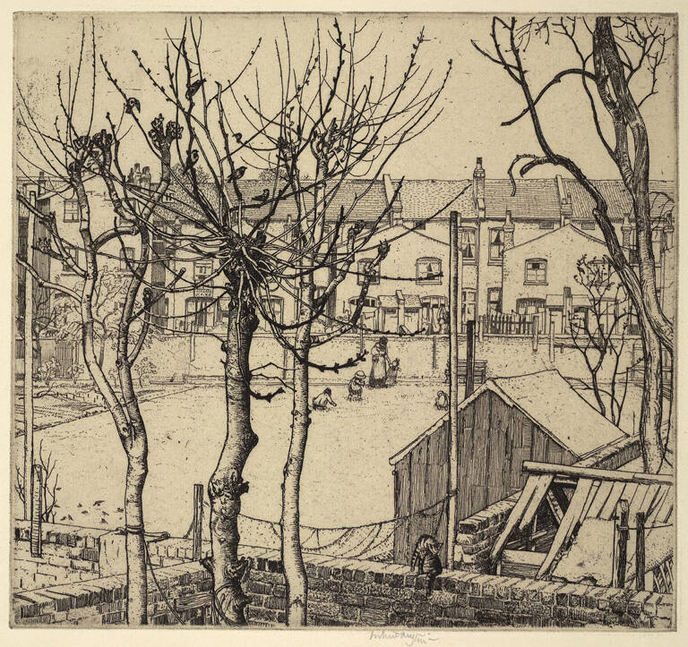 Spring in Fulham (London)