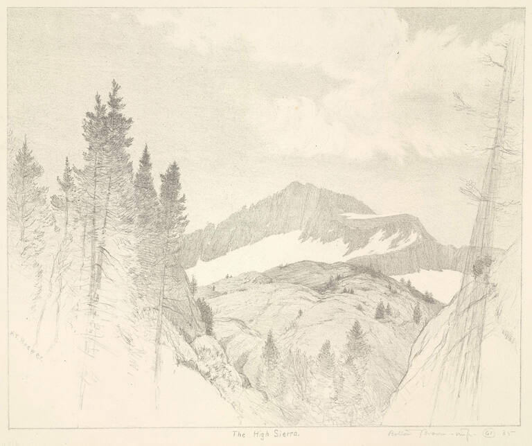 The High Sierra (Mt. Brewer)