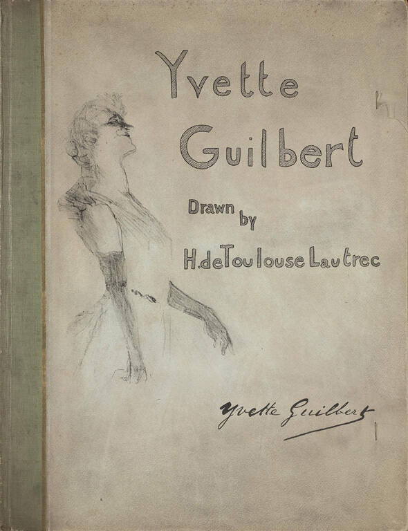 Cover: Original Lithograph of Yvette Guilbert