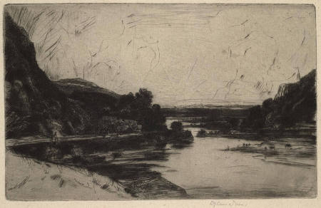 On the Ourthe (river in Belgium)