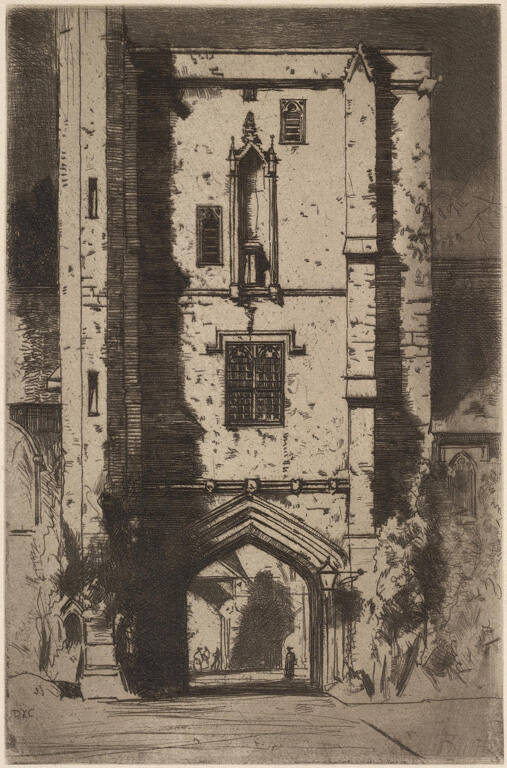 Beauforts Tower St. Cross (in Walton's Compleat Angler)