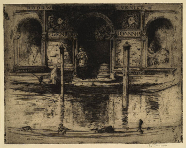 The Palace Doorway of Venice (North Italian Set #22)