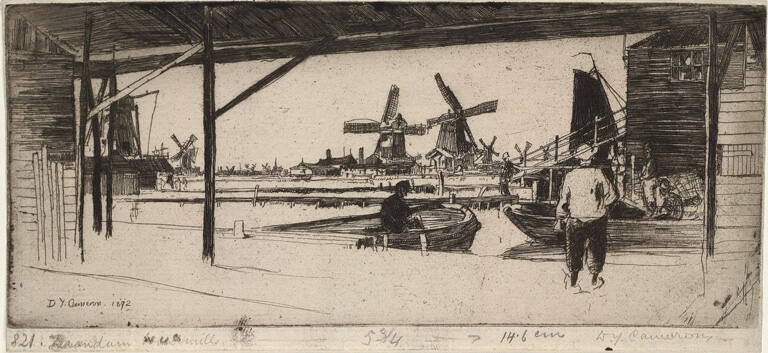 Zandam, Windmills (North Holland Set)