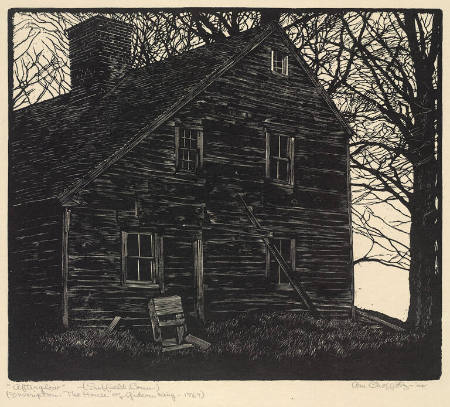 Afterglow (Suffield, Conn., The House of Gideon King 1767)