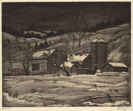 Silo - Winter