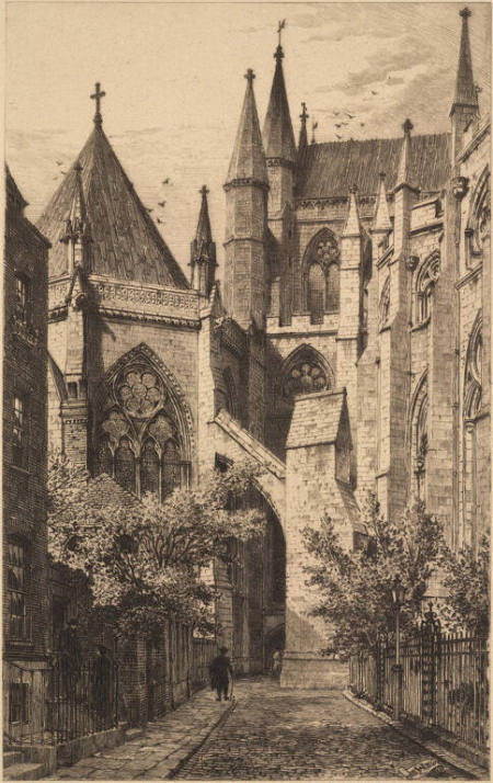 Entrance to the Poets Corner, Westminster