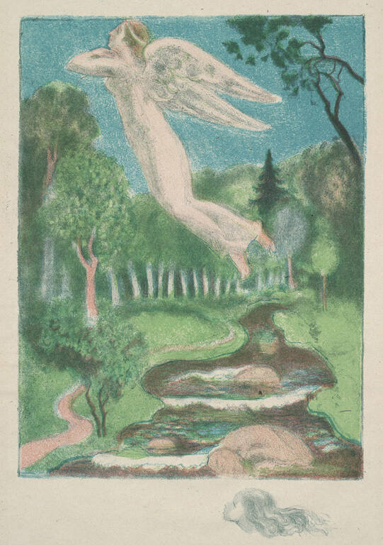 Angel in Landscape Pref. Edition Thompson Poems