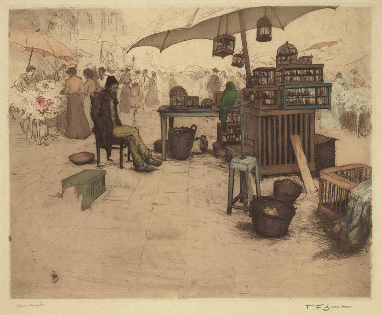 Marchand des Oiseaux [Bird Seller]